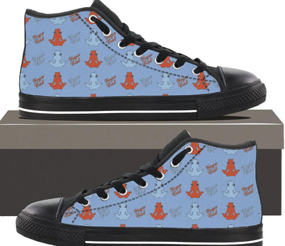 Yoga Cat - Womens Hightop