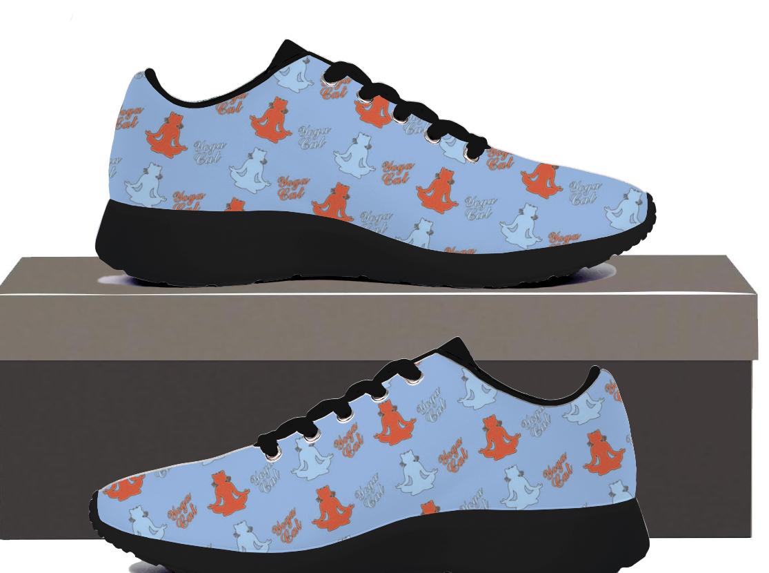 Yoga Cat - Womens Sneakers