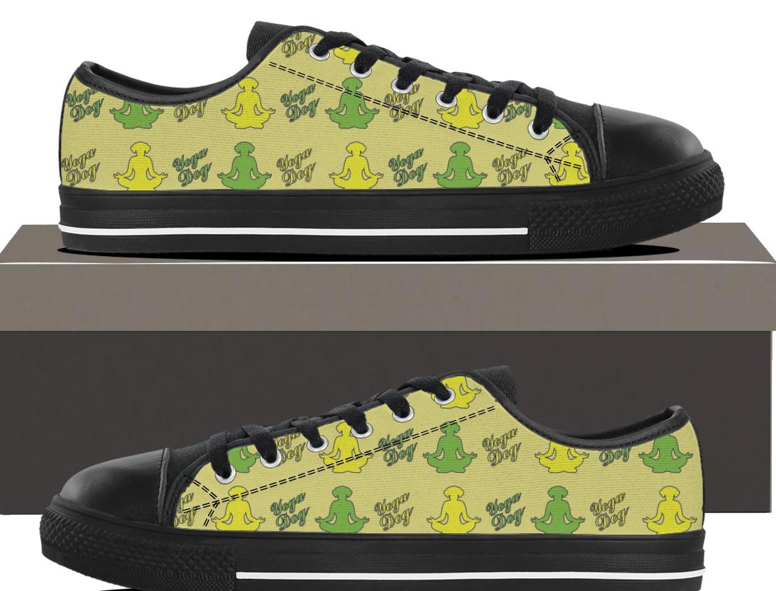 Yoga Dog - Mens Lowtop