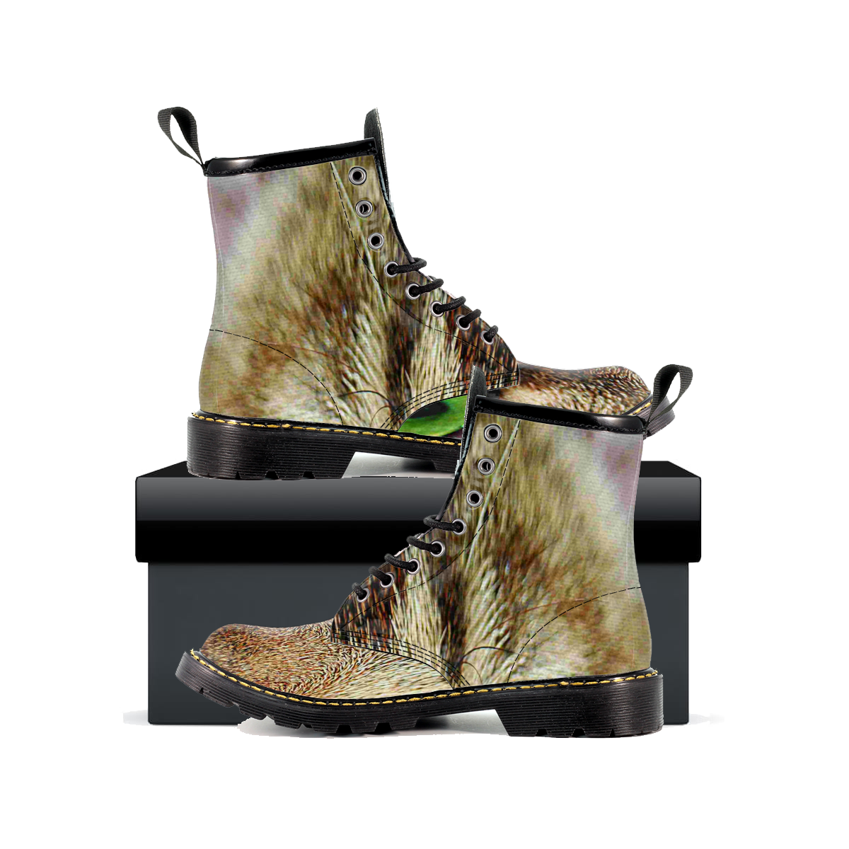 Cat Eyes - Womens Leather Boots